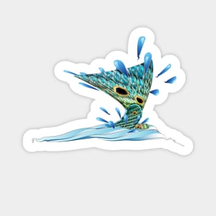 Redfish Tail Sticker